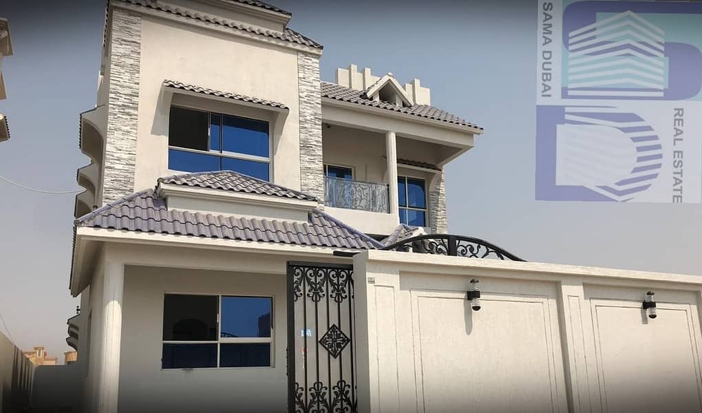 New villa with two floors in Ajman - finishing Super Deluxe: -