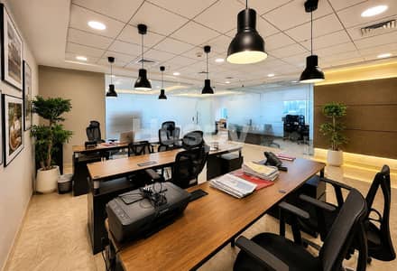 Office for Rent in Jumeirah Lake Towers (JLT), Dubai - Vacant | High Floor | Furnished