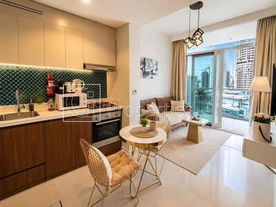 1 Bedroom Flat for Rent in Business Bay, Dubai - Stylish 1BR | Fully Furnished | Burj Khalifa view