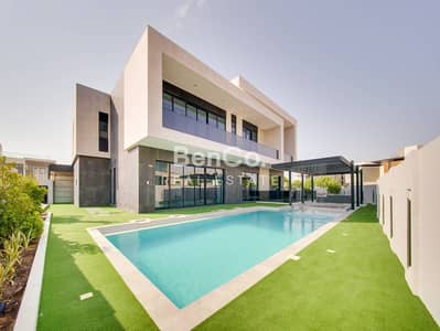 5 Bedroom Villa for Rent in Dubai Hills Estate, Dubai - 5BR+Office Custom Built | Furnished | Basement