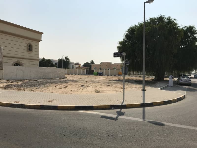 Residential land corners in al Aljzat