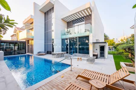 4 Bedroom Villa for Rent in Mohammed Bin Rashid City (MBR City), Dubai - Upgraded Villa | Furnished | Burj Khalifa View 4 Bedroom Villa for Rent in Mohammed Bin Rashid City (MBR City), Dubai - Upgraded Villa | Furnished | Burj Khalifa View