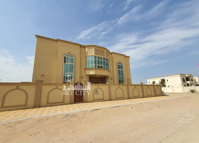 Corner villa, two streets, opposite to the new Nesto Mall, the fourth villa from Al Hijn Square