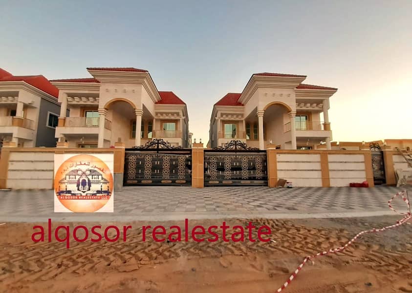 A very luxurious villa for sale Super Deluxe finishes freehold for all nationalities