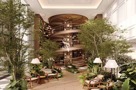 2 Bedroom Flat for Sale in Dubai Land Residence Complex (DLRC), Dubai - Park & Amenities View | Library Theme | Furnished