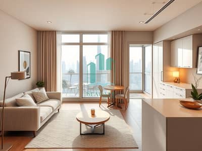 Other Commercial for Rent in Deira, Dubai - Photorealistic_interior_photograph_of_a_modern_1_bedroom_apartment_in_the_UAE_Dubai_with_warm_natural_light. _Open_plan_layout_showing_living_room_dining_area_and_visible_kitchen. _Living_room_neutral_palette_with_beig. jpeg Other Commercial for Rent in Deira, Dubai - Photorealistic_interior_photograph_of_a_modern_1_bedroom_apartment_in_the_UAE_Dubai_with_warm_natural_light. _Open_plan_layout_showing_living_room_dining_area_and_visible_kitchen. _Living_room_neutral_palette_with_beig. jpeg