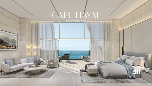 阿拉伯港， 拉斯海玛 4 卧室顶楼公寓待售 - Cape Hayat Penthouses4. jpg