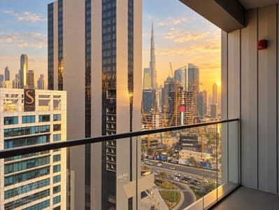 فلیٹ 1 غرفة نوم للبيع في الخليج التجاري، دبي - 06-balcony-sunset-4x3. png فلیٹ 1 غرفة نوم للبيع في الخليج التجاري، دبي - 06-balcony-sunset-4x3. png