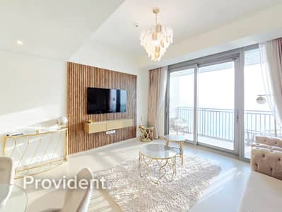 1 Bedroom Apartment for Rent in Dubai Marina, Dubai - Full Sea View | High Floor | Furnished