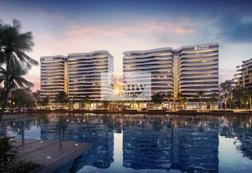 20 Dubai South_Azizi Venice_A 003_Front Water Side Evening_03. jpg