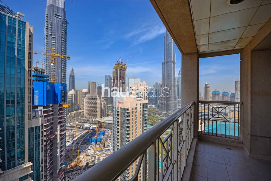 1 Bed|Burj Khalifa & Fountain View|Unique Layout