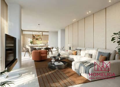 2 Slaapkamers Appartement te Koop in Al Wasl, Dubai - 5_living_room. png
