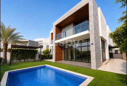 5 Bedroom Villa for Sale in DAMAC Hills, Dubai - Vacant | Golf Course Facing | Pool