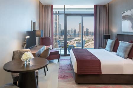 Hotel Apartment for Rent in Business Bay, Dubai - Studio Bedroom. jpg Hotel Apartment for Rent in Business Bay, Dubai - Studio Bedroom. jpg