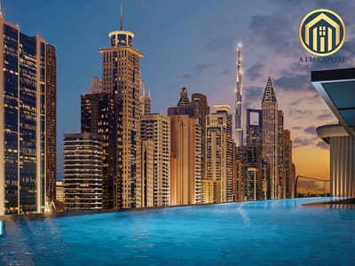 2 Camere Appartamento in vendita a Jumeirah Garden City, Dubai - Infinity Pool. jpg 2 Camere Appartamento in vendita a Jumeirah Garden City, Dubai - Infinity Pool. jpg