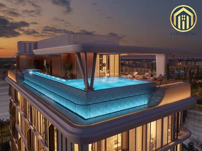 2 Camere Appartamento in vendita a Jumeirah Garden City, Dubai - Rooftop shot. jpg 2 Camere Appartamento in vendita a Jumeirah Garden City, Dubai - Rooftop shot. jpg