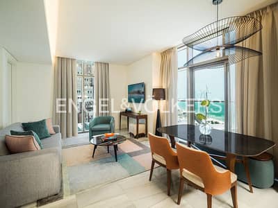 2 Bedroom Hotel Apartment for Rent in Palm Jumeirah, Dubai - All Bills Included | Fully Serviced | Sea View