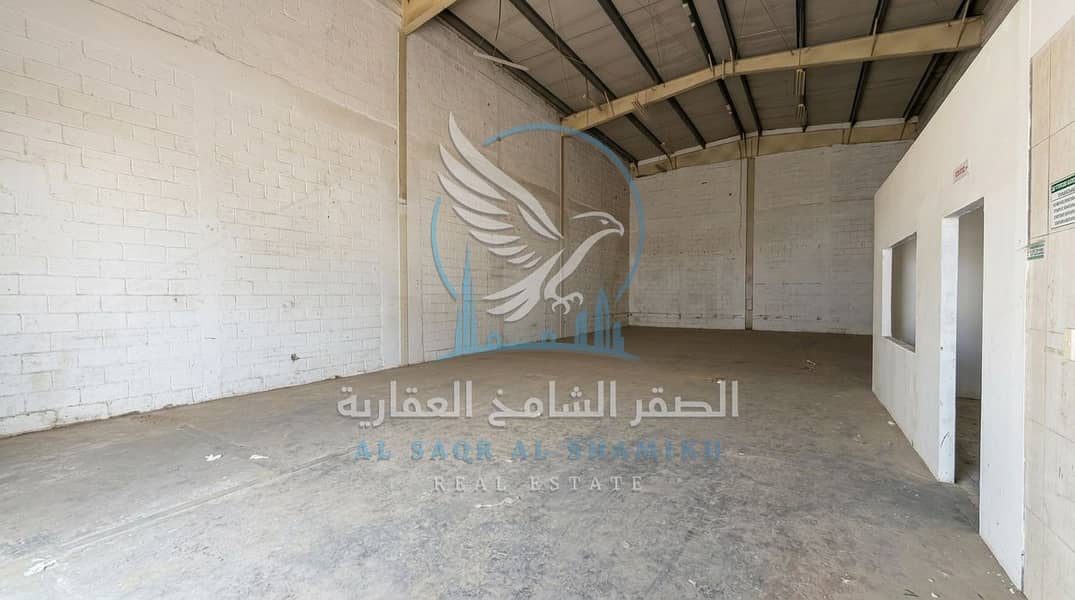 5 مستودع 2,800 قدم² مع مكتب وحمام وفاير سيستم كامل. . jpeg