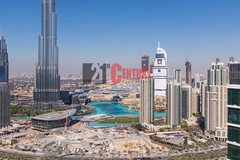 Burj View! 1BR Plus Laundry l High Floor