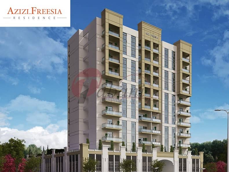 FURJAN AZIZI BRAND NEW 2 BED POOL VIEW FOR SALE