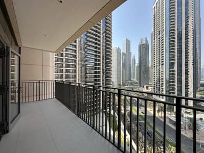 2 Bedroom Flat for Rent in Downtown Dubai, Dubai - Big Layout | Vacant | Partial Burj Khakifa View