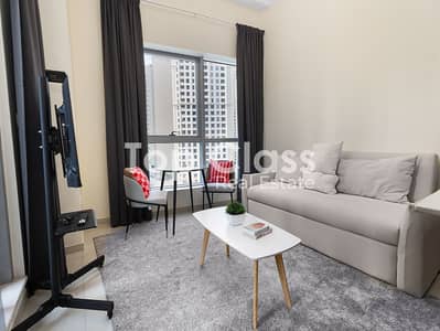 迪拜码头， 迪拜 1 卧室单位待租 - 位于迪拜码头，湾区中心，湾区中心（中央大厦） 1 卧室的公寓 65000 AED - 16487537