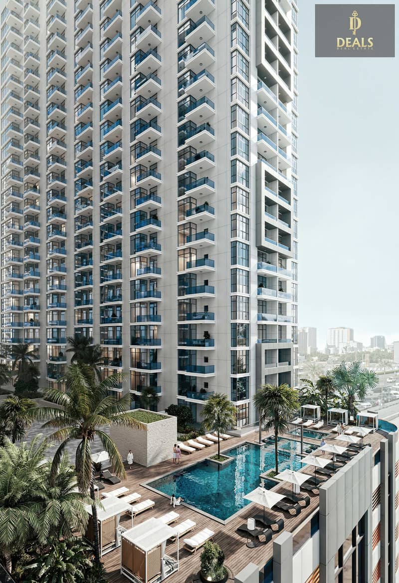 11 Ajman Creek Towers Pool View 2. jpg
