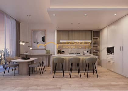 苏巴哈特兰社区， 迪拜 1 卧室单位待售 - Highburry Kitchen. png