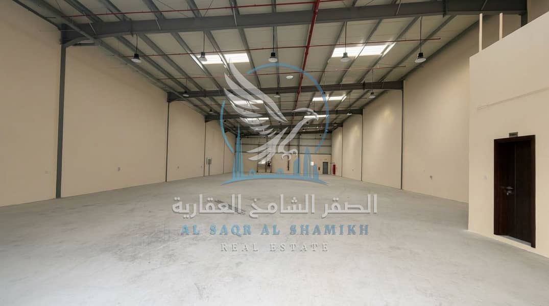 4 9,000 sq ft warehouse on a main road in Al Sajaa. . jpeg