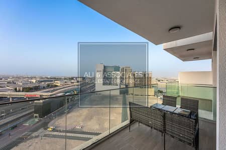 1 Schlafzimmer Wohnung zum Verkauf in Downtown Jebel Ali, Dubai - Balcony view. jpg
