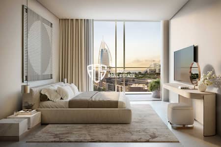 1 habitación Apartamento para en Venta en Madinat Jumeirah Living, Dubai - MJL-Nourelle-INT-3BR-BR-01. jpg