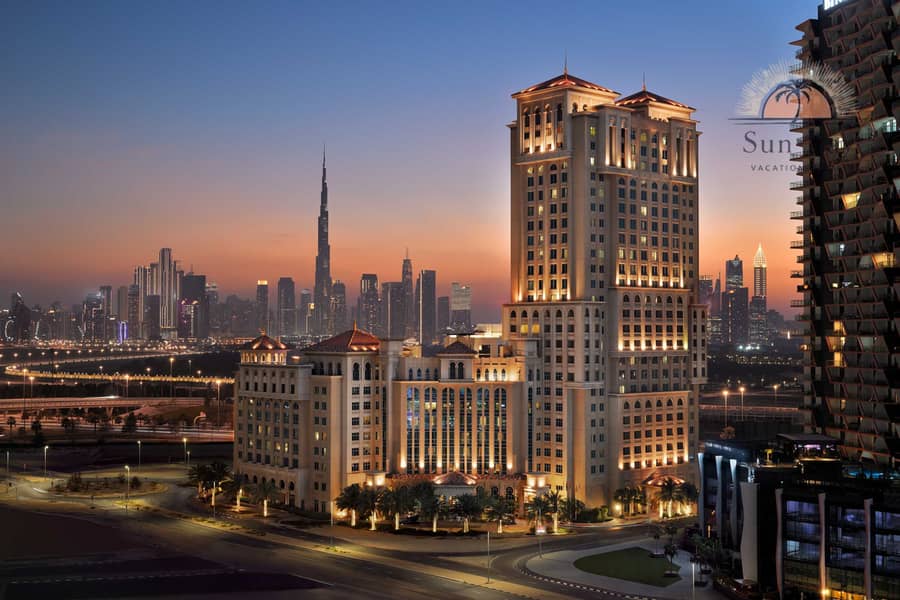 52 Hotel Exterior - Marriott Hotel Al Jaddaf & Marriott Executive Apartments Al Jaddaf - Hero Photo. JPG