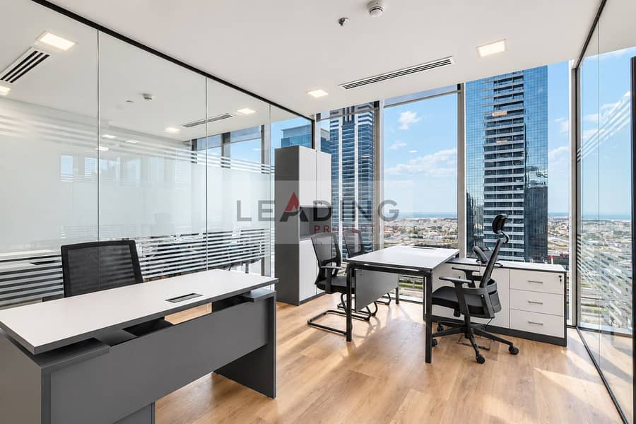 2 Pristine Dubai Corner Office With City Views. png