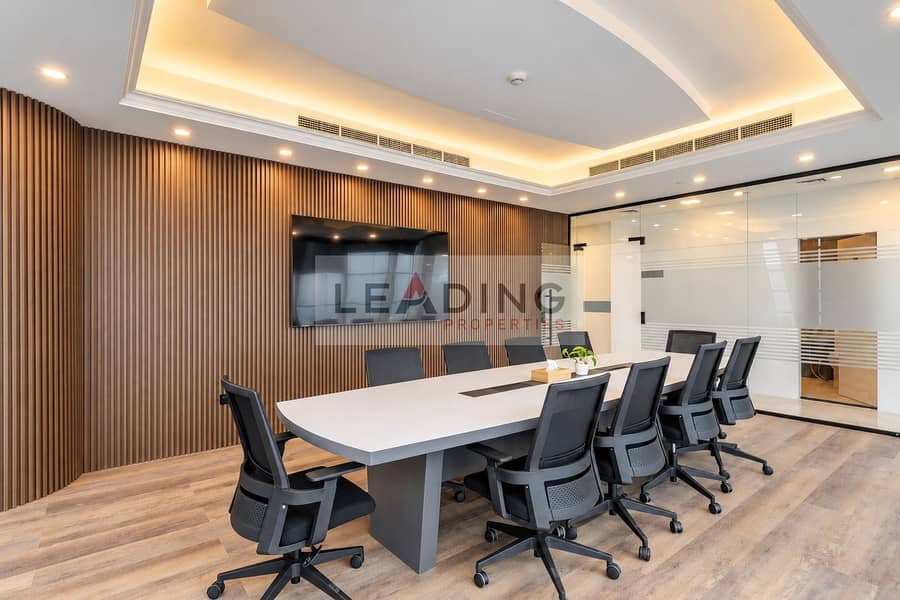 8 Polished Curved Conference Room. png