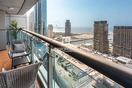 2 Bedroom Flat for Sale in Dubai Marina, Dubai - Vacant | Sea View | Furnished | High Floor