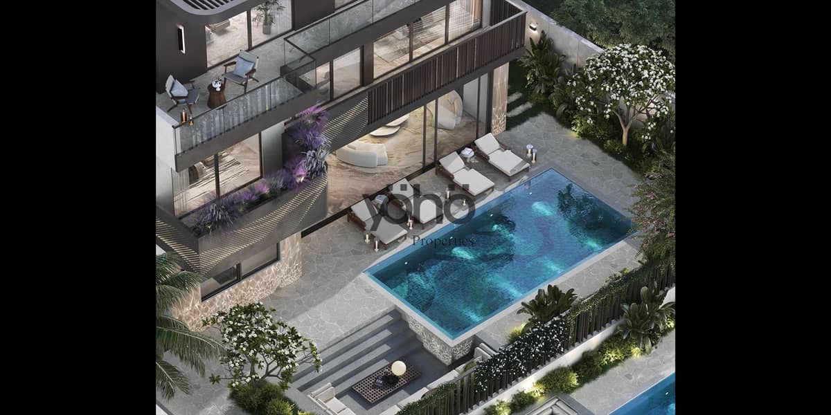 2 KG-7BED-Villa-B-GARDEN-birdsview-dusk-scaled. webp