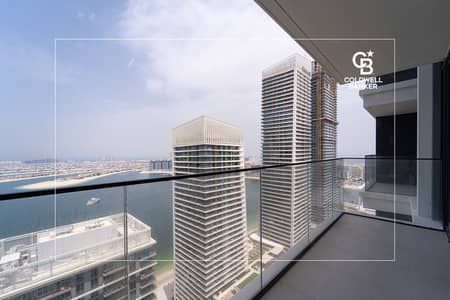 3 Bedroom Apartment for Sale in Dubai Harbour, Dubai - Vacant I Marina and Palm View | High Floor | Brand New
