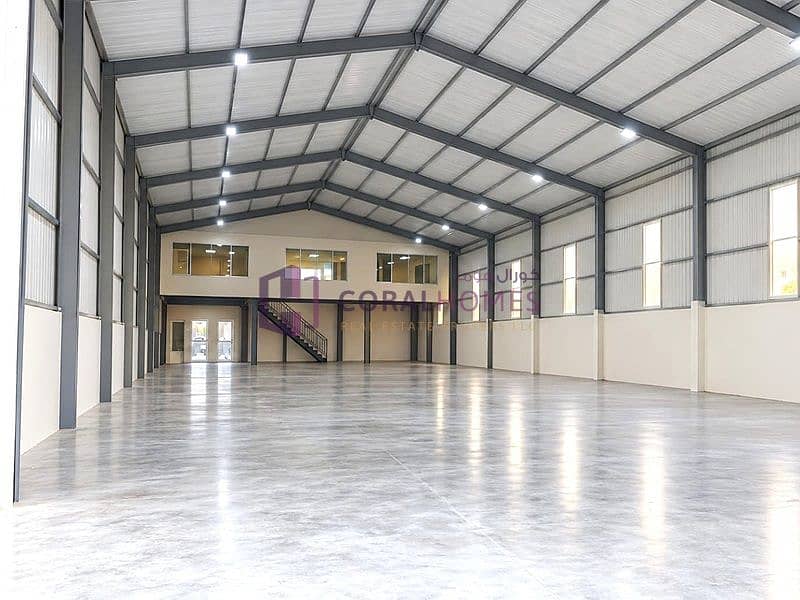 Warehouse with Mezzanine Office and Pantry |200 KW Warehouse with Mezzanine Office and Pantry |200 KW
