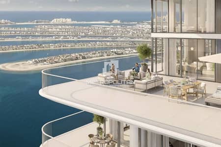 2 Bedroom Apartment for Sale in Dubai Harbour, Dubai - Sea & Palm View | High Floor | Spacious Unit