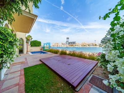 5 Bedroom Villa for Rent in Palm Jumeirah, Dubai - Marina Skyline View. High number 5 Bedroom Villa for Rent in Palm Jumeirah, Dubai - Marina Skyline View. High number