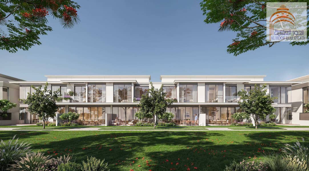 9 Townhouse_6Plex Type A_Back View_8K. png