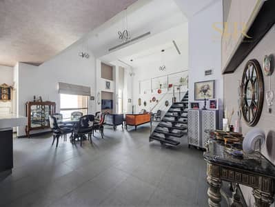 2 Bedroom Flat for Rent in Jumeirah Beach Residence (JBR), Dubai - Loft 2 BR + Study + Maids | Sea View | Spacious