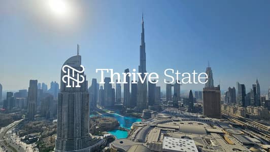 3 Bedroom Hotel Apartment for Rent in Downtown Dubai, Dubai - Fully Furnished | Burj Khalifa View | Vacant Now