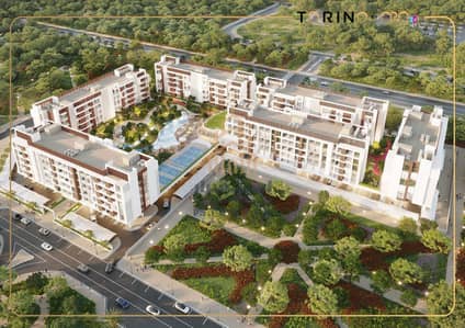 Studio de  à à louer à Arjan, Dubai - AERIAL VIEW TORINO. jpg