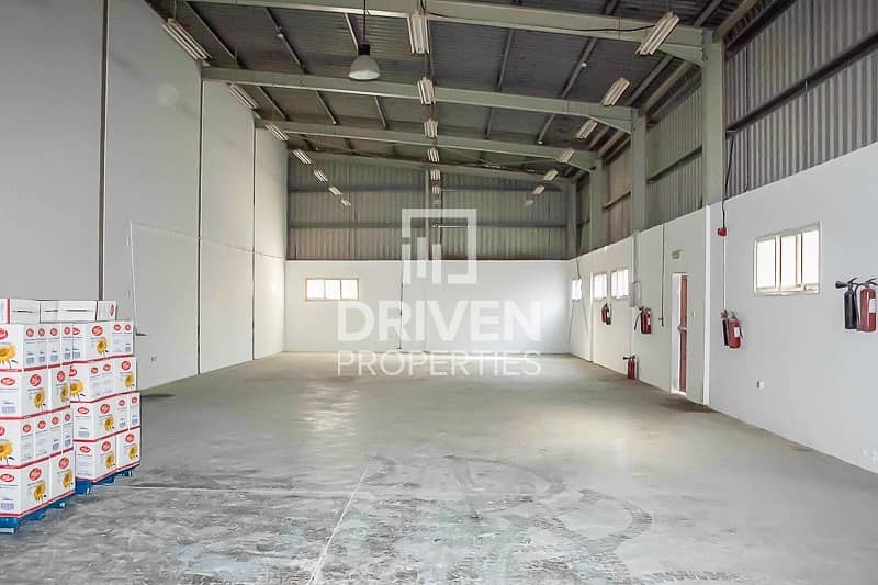 Well-maintained Warehouse in Prime Location