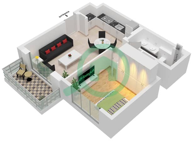 Type 4 Unit 6 Floor Podium
Unit 7 Floor 1
Unit 9 Floor 2-15 Type 4 Unit 6 Floor Podium
Unit 7 Floor 1
Unit 9 Floor 2-15