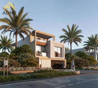 6 Bedroom Villa for Sale in Ajmal Makan City - Sharjah Waterfront, Sharjah - CAM04-STANDARD VILLA-STREET-LEFT. png 6 Bedroom Villa for Sale in Ajmal Makan City - Sharjah Waterfront, Sharjah - CAM04-STANDARD VILLA-STREET-LEFT. png