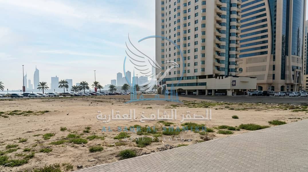 3 باركنج كبير للإيجار في المجاز 3 Large Parking Area for Rent in Al Majaz 3. jpeg