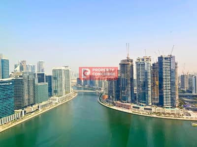 1 Bedroom Flat for Rent in Business Bay, Dubai - Brand New | Canal View | Unfurnished