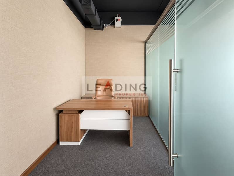 7 Pristine Narrow Office Showroom Interior. png